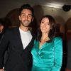 Info - Rachel Legrain-Trapani est enceinte de son compagnon Valentin Léonard Semi-exclusif - Rachel Legrain-Trapani et son compagnon Valentin Léonard - Soirée du Grand Dîner à l'hôtel Marriott Champs-Elysées à Paris le 18 décembre 2019. © Philippe Baldini/Bestimage