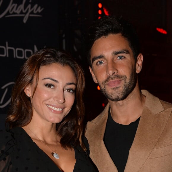 Rachel Legrain-Trapani et son compagnon Valentin Leonard - Soirée de lancement BoohooMan x Dadju à Paris, le 29 octobre 2019. © Veeren Ramsamy-Christophe Clovis/Bestimage 29/10/2019 - Paris