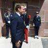 Le président de la République française Emmanuel Macron au Mont Valérien pour le 80ème anniversaire de l'appel du 18 juin à Suresnes, France, le 18 juin 2020. © Jacques Witt/Pool/Bestimage