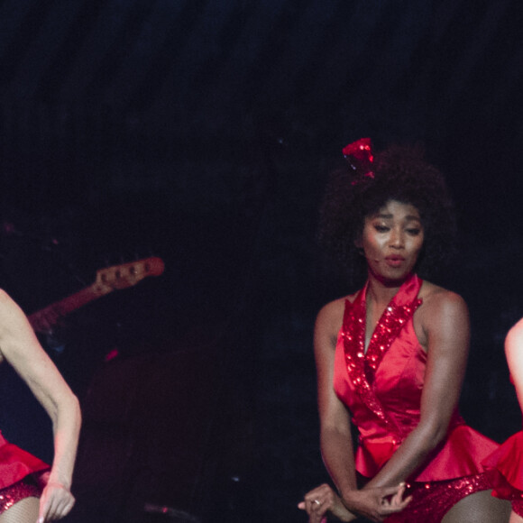 Exclusif - Arielle Dombasle, Inna Modja, Helena Noguerra, Mareva Galanter - Première du spectacle "Les Parisiennes" aux Folies Bergères à Paris le 24 mai 2018. © Olivier Borde - Pierre Perrusseau/Bestimage