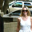 Exclusif - La pom-pom girl Ava Sambora supporte son equipe de football Americain devant ses parents divorces, Heather Locklear et Richie Sambora a Los Angeles le 12 septembre 2013