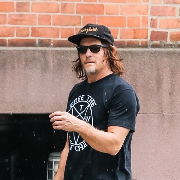 Exclusif - Norman Reedus a été aperçu dans les rues de New York. Le 31 aout 2018.