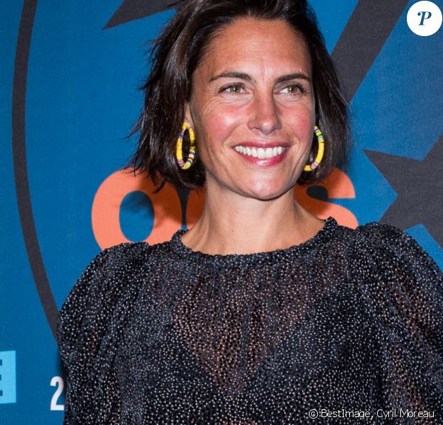 Alessandra Sublet en photocall lors du 23e festival international du film de comédie de l'Alpe d'Huez, le 18 janvier 2020. © Cyril Moreau/Bestimage