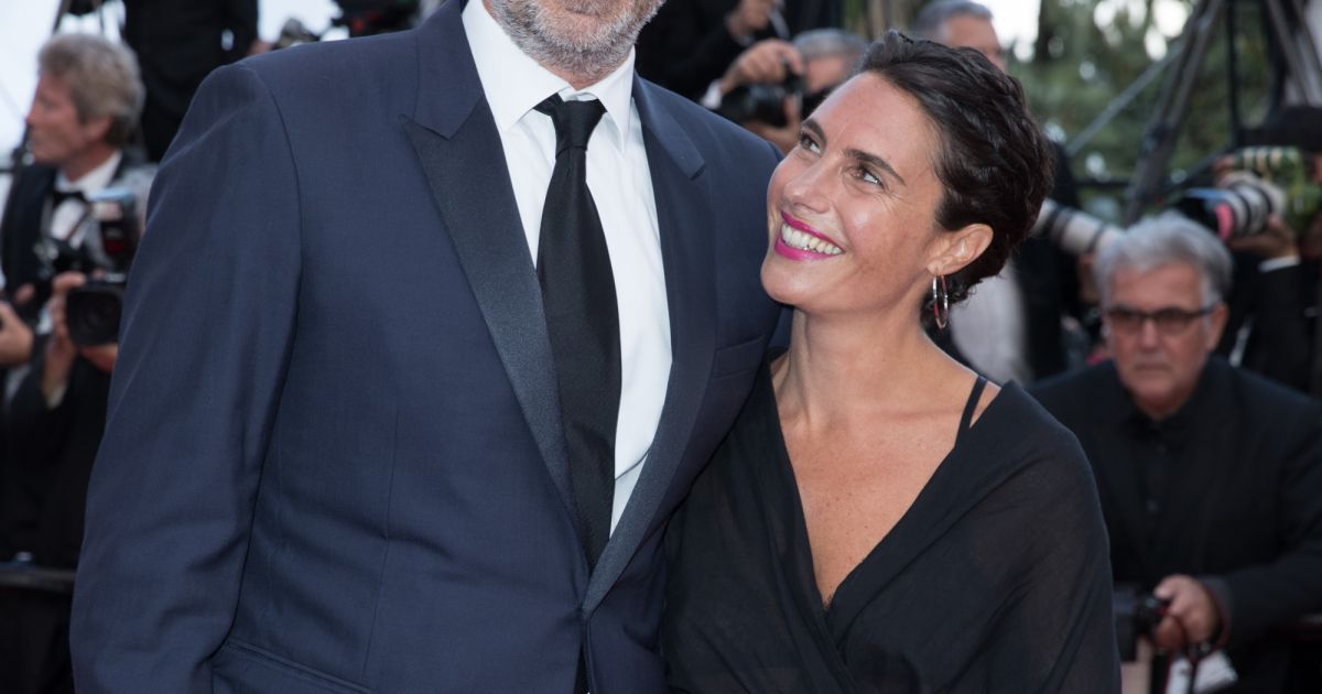 Alessandra Sublet et son ex-mari Clément Miserez - Montée des marches