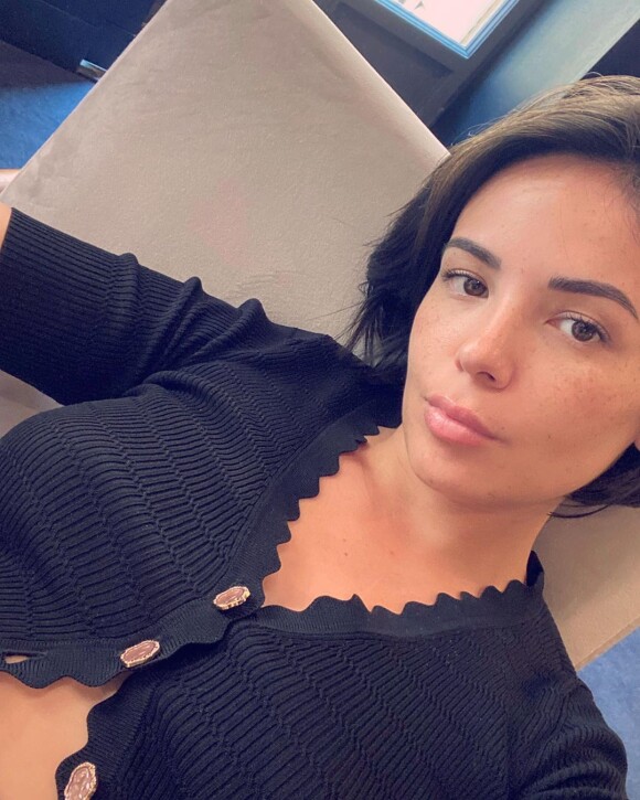 Agathe Auproux fait un selfie sur Instagram, le 25 mai 2020