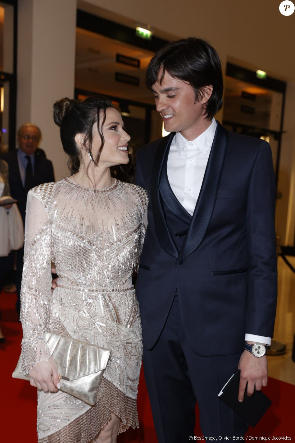 Capucine Anav et Alain-Fabien Delon - Arrivées à la 45ème ...