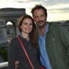 Exclusif - Jean-Charles Chagachbanian et sa compagne Juliette Chêne - Rencontres à la terrasse Publicis lors du 7ème Champs Elysées Film Festival (CEFF) à Paris le 13 juin 2018. © Veeren-CVS/Bestimage