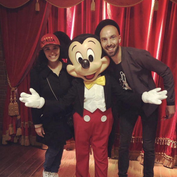 Aïda Touihri et son amoureux l'ancien athlète devenu consultant sportif Benabdellah Tahri.