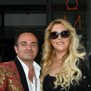 Exclusif - Laurent Amar et Loana Petrucciani arrivent à l'hôtel Five Seas lors du 72ème Festival International du Film de Cannes, France, le 21 mai 2019.