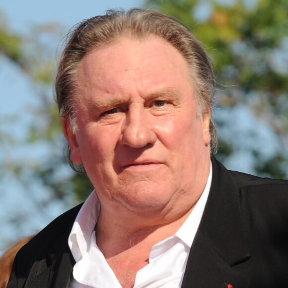 Gérard Depardieu - Tapis rouge du film "Novecento" lors du 74e Festival International du Film de Venise, la Mostra. Le 5 septembre 2017.