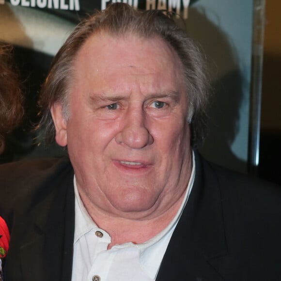 Gérard Depardieu - Avant-première du film "Le divan de Staline" à l'UGC Ciné Cité les Halles à Paris, le 10 janvier 2017. © CVS/Bestimage