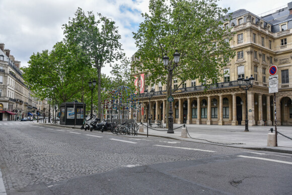 La Comédie-française, à Paris, avril 2020. Photo by Vincent Gramain/ABACAPRESS.COM
