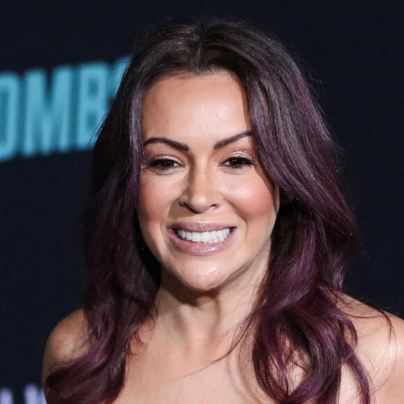 Alyssa Milano - Les célébrités assistent à la première du film "Bombshell" à Los Angeles, le 10 décembre 2019.