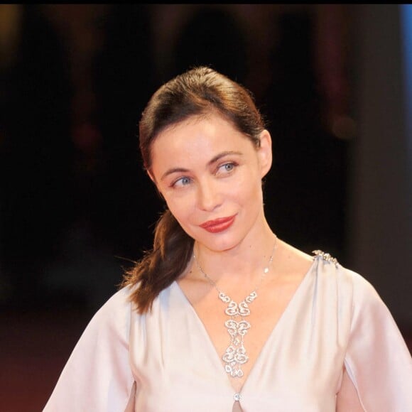 Emmanuelle Béart - Première du film "Vintan" au Festival de Venise 2008. Le 30 août 2008.