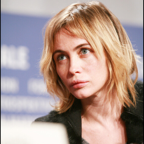 Emmanuelle Béart au Festival du film de Berlin, Berlinale 2007. Le 13 février 2007.