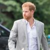 Le prince Harry, duc de Sussex, annonce la création de "Travalyst", un partenariat entre les sociétés Booking.com, SkyScanner, CTrip, TripAdvisor et Visa visant à encourager les pratiques de voyages durables dans l'ensemble du secteur. Amsterdam, le 3 septembre 2019.
