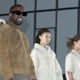 Info du 4 juillet 2020 - Kanye West annonce sa candidature à l'élection présidentielle américaine sur Twitter Exclusif - Kanye West - K.West présente sa 8ème collection Yeezy au siège du Parti Communiste à Paris le 2 mars 2020.