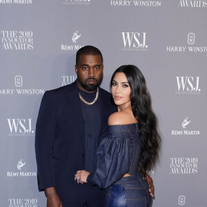 Info du 4 juillet 2020 - Kanye West annonce sa candidature à l'élection présidentielle américaine sur Twitter Kanye West et sa femme Kim Kardashian - Les célébrités lors de la soirée WSJ Innovators Awards au musée d'Art Moderne à New York, le 6 novembre 2019.