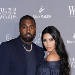 Info du 4 juillet 2020 - Kanye West annonce sa candidature à l'élection présidentielle américaine sur Twitter Kanye West et sa femme Kim Kardashian - Les célébrités lors de la soirée WSJ Innovators Awards au musée d'Art Moderne à New York, le 6 novembre 2019.