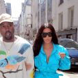 Info du 4 juillet 2020 - Kanye West annonce sa candidature à l'élection présidentielle américaine sur Twitter Kim Kardashian et son mari Kanye West arrivent au défilé de mode Homme printemps-été 2019 " Louis Vuitton" à Paris. Le 21 juin 2018.