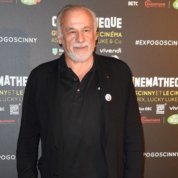 Francis Perrin - Exposition " Goscinny et le cinéma - Astérix, Lucky Luke et Cie" à la Cinémathèque française à Paris le 2 octobre 2017. © Coadic Guirec/Bestimage