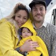 Cindy de "Koh-Lanta" avec son mari Thomas et sa fille Alba, photo Instagram du 28 juin 2020