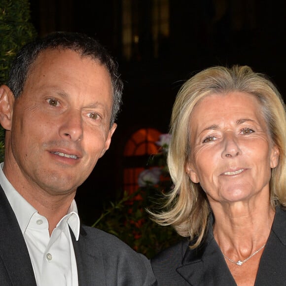 Marc-Olivier Fogiel et Claire Chazal lors d'une visite privée et d'un dîner de gala caritatif donné en faveur des actions de l'association "Un Rien C'est Tout" au musée Rodin à Paris, France, le 19 septembre 2019. © Veeren/Bestimage