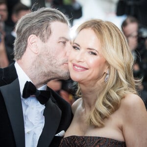 John Travolta et sa femme Kelly Preston - Montée des marches du film "Solo : A Star Wars Story" lors du 71e Festival International du Film de Cannes. Le 15 mai 2018 © Borde-Jacovides-Moreau/Bestimage