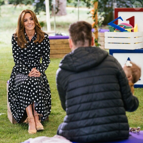 Kate Middleton dans l'émission anglaise "BBC Breakfast", diffusée le 14 juillet 2020.