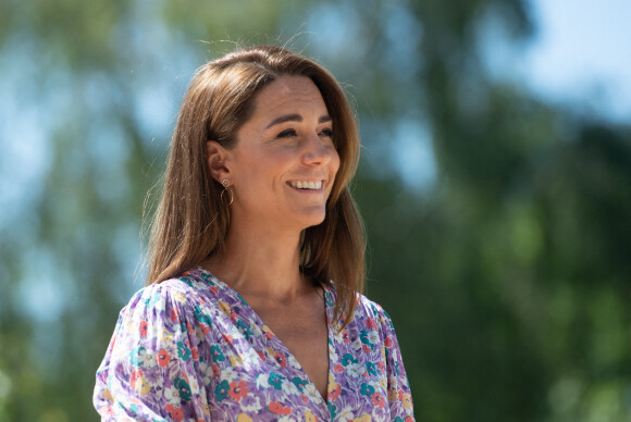 Catherine Kate Middleton, duchesse de Cambridge visite un hopital pour enfants à Norwich le 27 juin 2020.