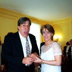 Mariage de Jean-Pierre Castaldi et Corinne en 1999.