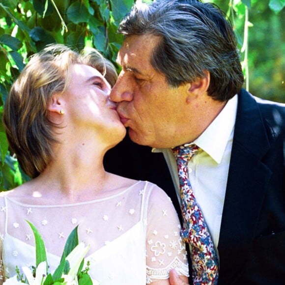 Mariage de Jean-Pierre Castaldi et Corinne en 1999.