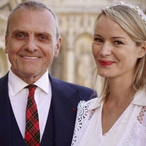Jean-Charles de Castelbajac s'est marié à Pauline de Drouas à Paris le 21 septembre 2019. La photo est signée son neveau Hubert de Castelbajac.
