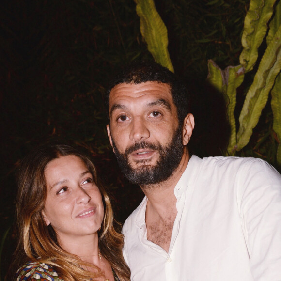 Exclusif - Ramzy Bedia et sa compagne Marion - After show lors du festival "Marrakech du Rire 2018" à Marrakech au Maroc le 24 juin 2018. © Rachid Bellak/Bestimage