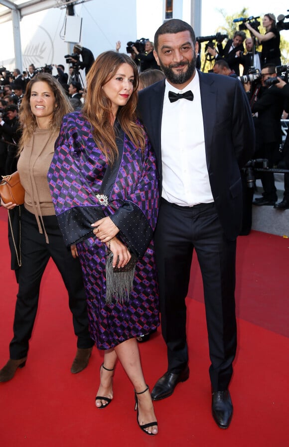 Ramzy Bedia et sa compagne Marion - Montée des marches de la cérémonie de clôture du 70ème Festival International du Film de Cannes. Le 28 mai 2017. © Borde-Jacovides-Moreau/Bestimage