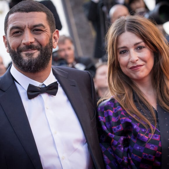 Ramzy Bedia et sa compagne Marion - Montée des marches de la cérémonie de clôture du 70ème Festival International du Film de Cannes. Le 28 mai 2017. © Borde-Jacovides-Moreau/Bestimage