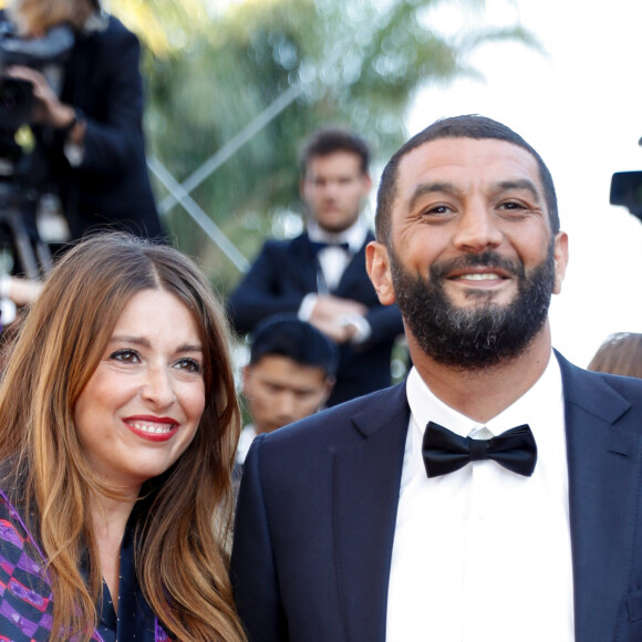 Ramzy Bedia et sa compagne Marion - Montée des marches de la cérémonie de clôture du 70ème Festival International du Film de Cannes. Le 28 mai 2017. © Borde-Jacovides-Moreau / Bestimage