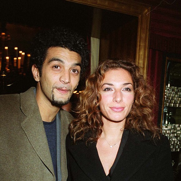 Ramzy Bedia et Anne Dépétrini lors de la 26e cérémonie des César le 25 février 2001.
