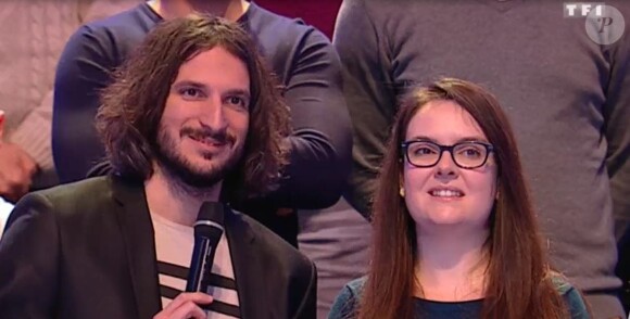 Xavier et Laura - "Les 12 Coups de midi", jeudi 9 février 2017, TF1.