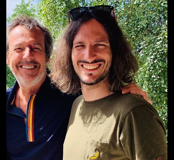 Jean-Luc Reichmann et Xavier sur Instagram. Le 15 novembre 2019.