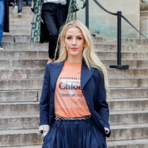 Ellie Goulding arrive au défilé de mode prêt-à-porter "Chloé" automne-hiver 2020/2021 lors de la semaine de la mode à Paris, France, le 27 février 2020. © Veeren-Clovix/Bestimage