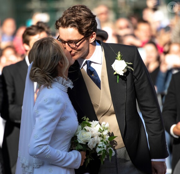 Ellie Goulding et son mari Caspar Jopling - Mariage de Ellie Goulding et Caspar Jopling en la cathédrale d'York, le 31 août 2019