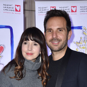 Christophe Michalak et sa femme Delphine McCarty au photocall du Gala du Coeur au profit de l'association Mécénat Chirurgie Cardiaque dans la salle Gaveau de Paris, France, le 28 janvier 2020. © Giancarlo Gorassini/Bestimage