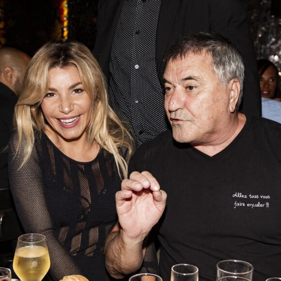 Exclusif - Lola Marois-Bigard et son mari Jean-Marie Bigard - Soirée au Don Camilo pour le lancement du clip "Radio Aktébo" de l'association Aktebo au profit des enfants malades à Paris le 17 septembre 2019. © Jack Tribeca/Bestimage