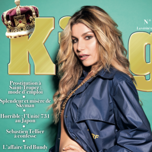 Lola Marois en couverture du magazine "King" paru vendredi 24 juillet 2020
