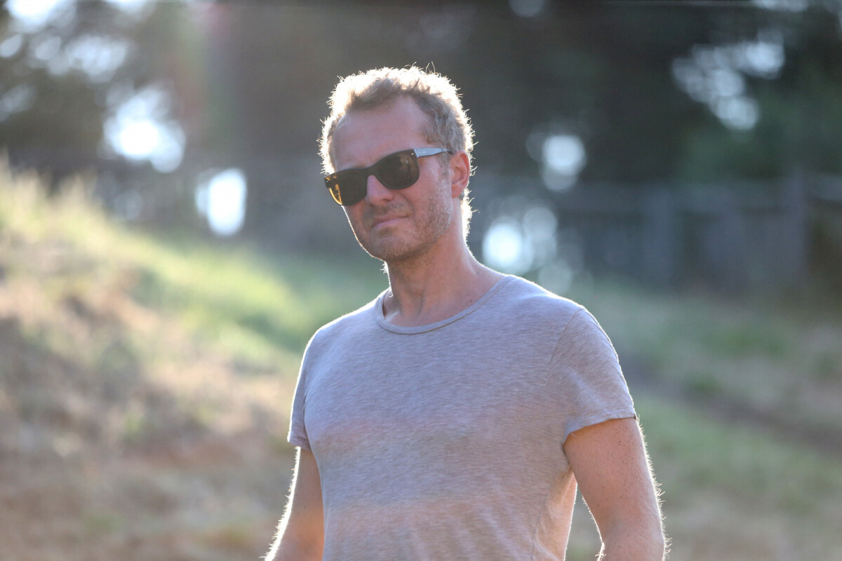 Photo : Exclusif - Rendez-vous avec le chanteur Sinclair à Grimaud. Le ...