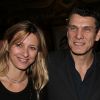 Sarah et Marc Lavoine - Le chanteur Marc Lavoine inaugure sa statue de cire au Musée Grévin à Paris le 1er février 2016. © Denis Guignebourg/Bestimage