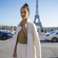 Iris Mittenaere (Miss France 2016 et Miss Univers 2016) au défilé de mode Haute-Couture printemps-été 2020 "Stephane Rolland " à Paris, France, le 22 janvier 2020.