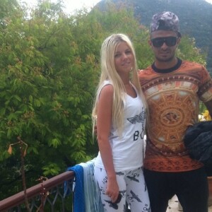 Jessica Thivenin avec Julien Tanti, photo prise en mars 2014, Instagram