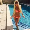 Jessica Thivenin en bikini et avant chirurgie, le 12 mai 2014, sur Instagram